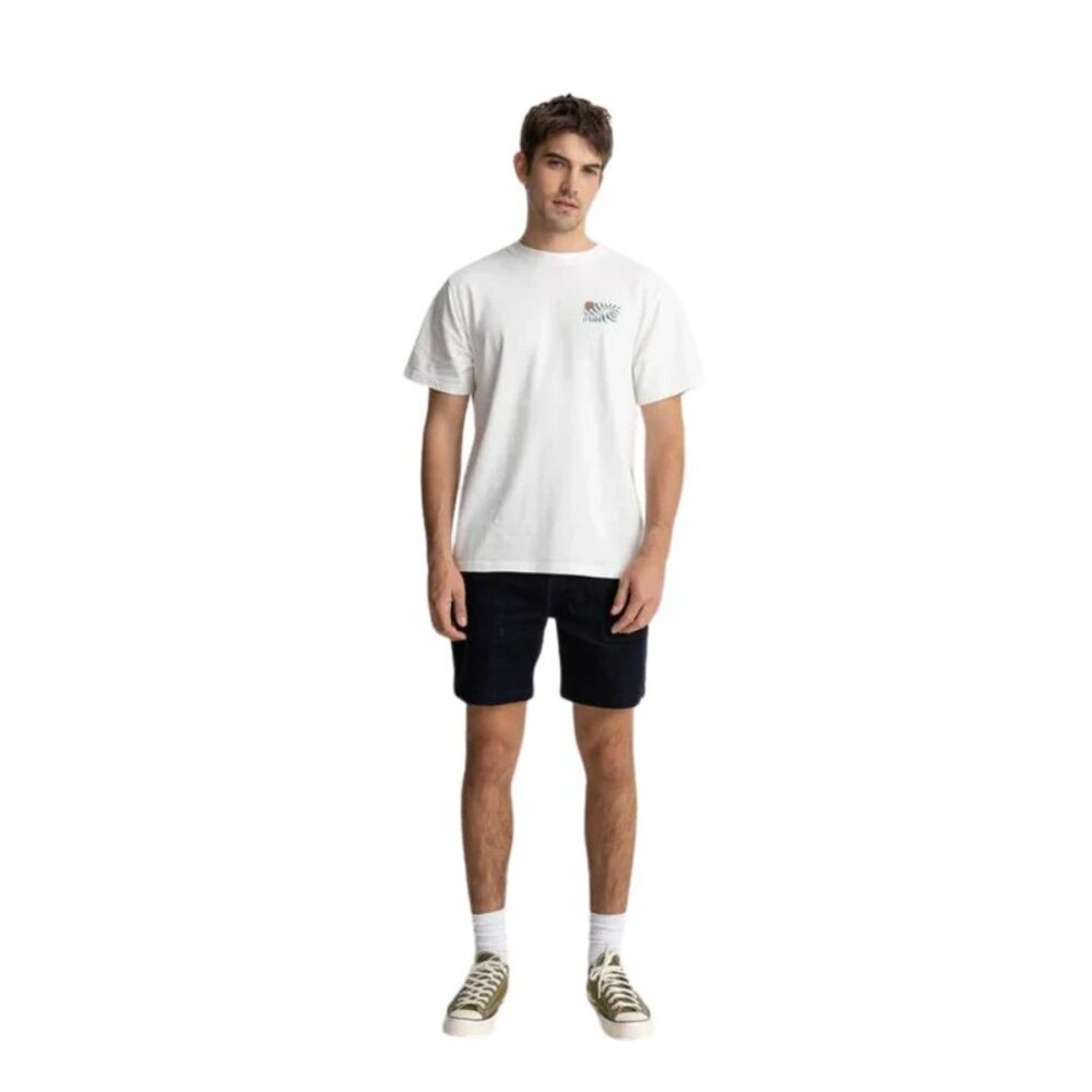 Rhythm: Men's Worn Path Corduroy Short in Dark Navy Blue - Picture 2 of 11
